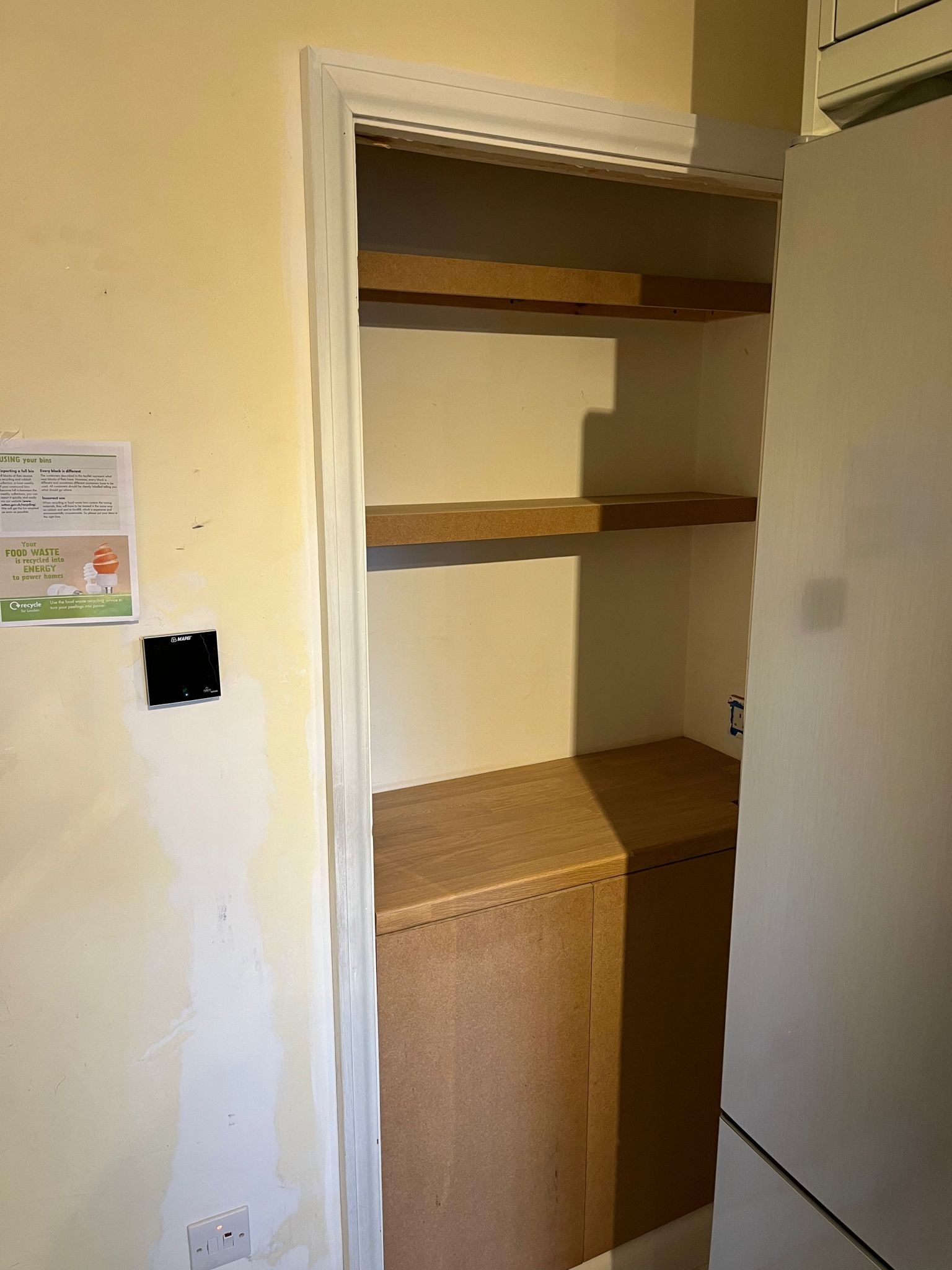 Staircase repair work