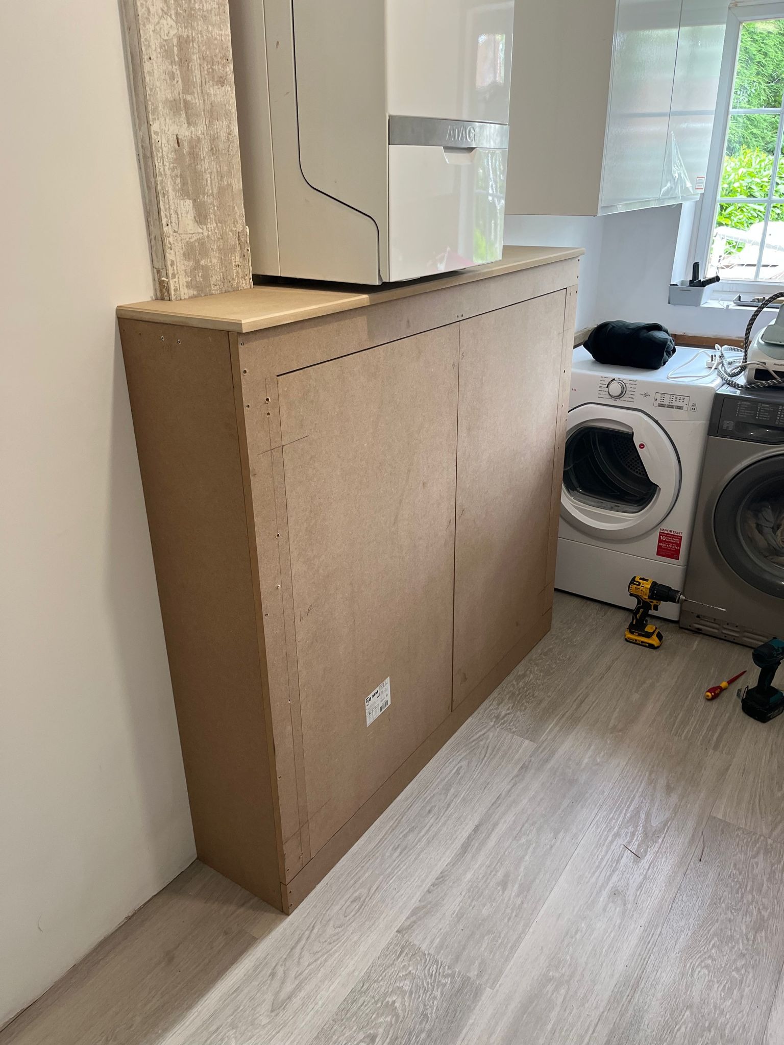 Kitchen with custom cabinets
